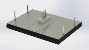 Електроконфорки КЕ-0,12, 417*295, 3кВт, Чавун