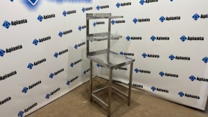 Стол производственный с дополнительными полками надстройками